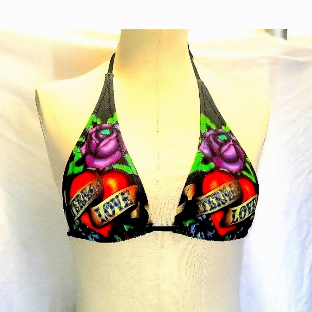 Ed Hardy x Christian Audigier Bikini Top